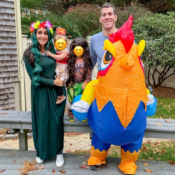 Pine Green 32" 80cm Long Hair Spiral Curly Costume Wig - Picture 3 of 5